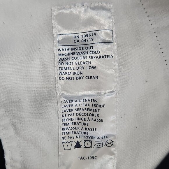 5.11 Tactical Pants Men's 34x32 Navy Blue Canvas Cargo Double Knee Style 74251 - Picture 12 of 13